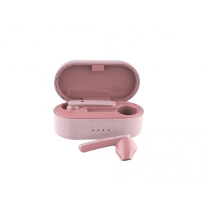 Casti Akai BTE-J10P wireless, bluetooth 5.0, 5V, roz - Img 4