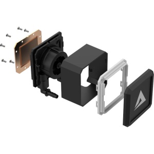 Cooler Procesor ALPHAGEAR WaterChill UMBRA 240, Lichid, 12 cm - Img 2