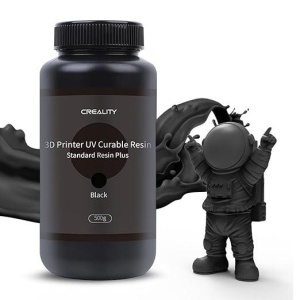 CREALITY Rasina Standard rigida fotosensibila, 500g, culoare Negru, , compatibila cu imprimante 3D cu tehnologie LCD.