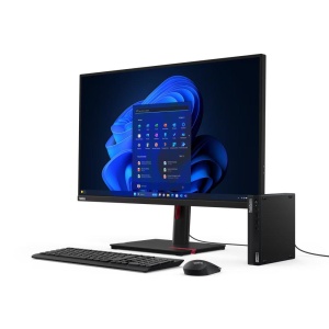 Desktop Lenovo ThinkCentre M70q Gen 5 Tiny, Intel® Core™ i7-14700T, RAM 1x 16GB SO-DIMM DDR5-5600, 512GB SSD M.2 2280 PCIe® 4.0x4 NVMe® Opal, Video: Integrated Intel® UHD Graphics 770, Optic: None, Card - Img 9