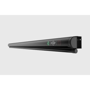 Ecran de proiectie Sopar New Slim, manual, perete, 155cm x 155cm, format 1:1, alb - Img 3