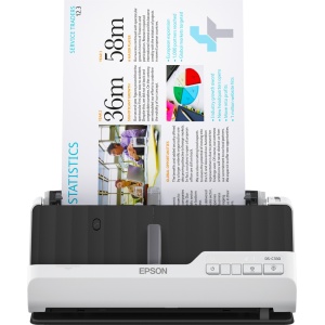 EPSON DS-C330 A4 Compact desktop Sheetfed Scanner, Rezolutie optica: 600 x 600 DPI, Sursa lumina: ReadyScan LED technology, Viteza scanare:30ppm, Capacitate ADF: 20 coli, Volum scanare: 5000 pagini/zi, Duplex, Formate:BMP, JPEG, TIFF, multi-TIFF, PDF, - Img 1