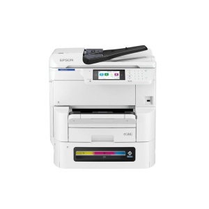 EPSON WorkForce Pro EM-C8100RDWF A3+ COLOR INKJET MFP, Functii: Imprimare, Scanare, Copiere, Fax, Tehnologie RIPS, Cap de imprimare PrecisionCore™, 800 Duze negru, 800 Duze per culoare, DURABrite™ Pro, Viteza printare: 35ppm mono, 35ppm color, Duplex,