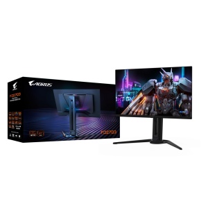 GIGABYTE FO27Q3 GAMING MONITOR 27", OLED, Rezolutie: 2560 x 1440(QHD), Luminozitate: 250 cd/m2, Contrast: 1.5M:1, Unghi vizualizare: 178°(H)/178°(V), Timp raspuns: 0.03ms GTG, Refresh rate: 360Hz, Flicker- free, Interfata: 2 x HDMI 2.1 1 x Displayport