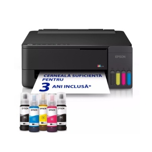 Imprimanta inkjet Epson L1350, CISS, Color, format A4, USB/Wi-Fi