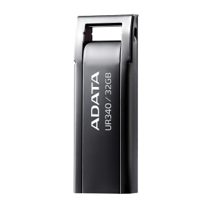 Memorie USB Flash Drive Adata UR340, 32GB, USB 3.2, black metalic - Img 2