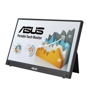 Monitor Asus 15.6" MB16AHT, Touch: P-Cap, Diagonal (inch): 15.6, Diagonal (cm): 39.6, Aspect ratio: 16:9, Panel: IPS, Resolution: 19 20x1080, Refresh Rate: 60Hz, Response time GtG: 5ms, Brightness (max): 250 cd/㎡, Contrast (static) : 700:1, Viewing - Img 6