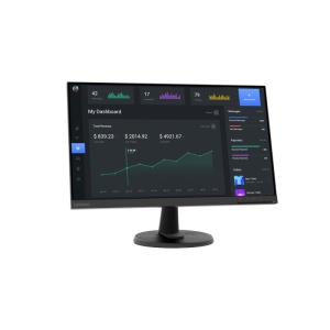 Monitor Lenovo C24-40 Monitor; 23.8"VA, FHD (1920x1080), 16:9, Brightness: 250 cd/m², Contrast ratio: 3000:1, Response time: 7ms (Level 1) / 6ms (Level 2) / 5ms (Level 3) / 4ms (Level 4) / 19ms (Off mode), Dot / Pixel Per Inch: 92 dpi, Color Gamut: 72%