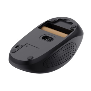 Mouse Trust cu Bluetooth, ambidextru, 3 butoane (neprogramabile), DPI ajustabil (max. 1600), functioneaza cu 2 baterii AAA (incluse in pachet), negru - Img 5