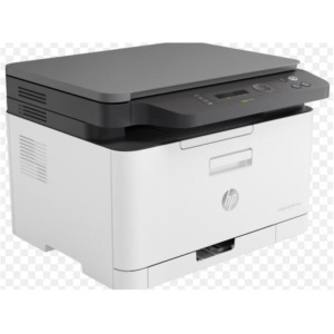 Multifunctional laser color HP Color Laser MFP 178NW; Dimensiune A4 ,(Printare, Copiere, Scanare), Viteza max 16ppm negru si color, rezolutiemax 600x600dpi, memorie 128 MB, Limbaj de printare: SPL, tava 150 coli,display 2 linii LCD, scanner: CIS, color