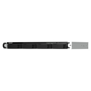 NAS QNAP 464eU 4-Bay, CPU Intel Celeron N5105/N5095 4-core/4-thread processor (burst max. 2.9 GHz), RAM: 8GB DDR4 (not expandable), HDD: 2.5"/3.5" SATA 6Gbps (neincluse), LAN: 2 x 2.5GbE (2.5G/1G/100M/10M), 2 x M.2 2280 PCIe, USB3.2 Gen2: 2 x Type A USB