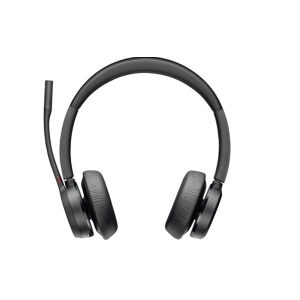 Poly Voyager 4320 UC Stereo USB-A Headset +BT700 USB-A Adapter +Charging Stand