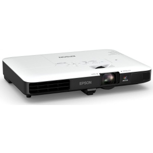 Proiector EPSON EB-1795F, 3LCD, RGB, Ultra portabil, 3200 lumeni, FHD 1920*1080, 16:9, 10000:1, lampa 4000 ore/ 7000 ore Eco mode, dimensiune maxima imagine 300", distanta maxima de proiectie 8.2 m, USB type A, USB type B, composit, VGA, HDMI, Miracast,