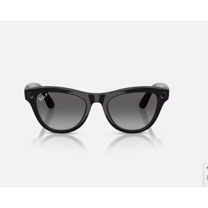 RayBan Meta SKYLER High Bridge Fit - Shinny Black - Graphite Gen2 - Img 2