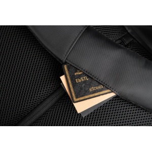 Rucsac notebook Serioux, SMART TRAVEL ST9590, dimensiuni 31 x 16 x 46 cm, rezistent la apa, compartimente multiple, compartiment separat pentru notebook: max. 15.6", bretele ajustabile, port de încărcare USB, buzunar ascuns la spate, material poliester - Img 7