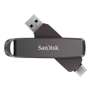 SanDisk SDDDE1-512G-G46. Capacity: 512 GB, Device interface: USB Type-C/USB Type-A, USB version: 3.2 Gen 2 (3.1 Gen 2), Read speed: 1000 MB/s, Write speed: 900 MB/s. Form factor: Swivel. Weight: 33 g. Product colour: Black