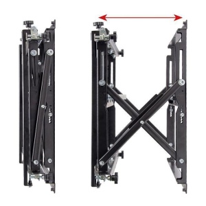 Suport perete cu pop-out B-Tech pentru ecrane cu diagonale intre 42"-120", greutate maxima suportata 125kg, VESA min. 200x100, VESA max. 400x400, distanta maxima de la perete 29.3 cm, sistem Push to open/push to close, se poate monta atat pe perete cat - Img 2