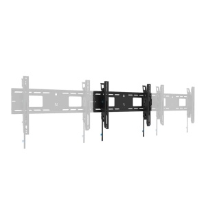 Suport perete Neomounts heavy duty, pentru display-uri interactive si ecrane grele de pana la 42-86", sistem de prindere VESA 600x400, greutate maxima suportata 125, negru