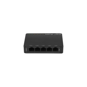 Switch DSP3-1005-60W 5x 1 Gb PoE+ (4 porturi PoE 30W/port, max. 60W), fara management, desktop