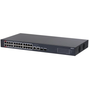 Switch PoE Gigabit Cloud Management 24 + 2 + 2 SFP porturi Dahua CS4228-24GT-375