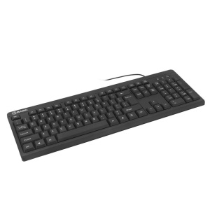 Tastatura cu fir Tellur SUA, interfata USB, lungime 135 cm, butoane 104, dimensiuni 440 x 150 x 20 mm, negru - Img 2