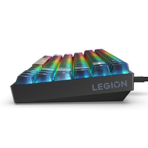 Tastatura Gaming Lenovo Legion K510 Mini Pro, Numar taste: 84, Interfata tastatura: USB, Tastatura iluminata: RGB, Culoare: Negru, Tehnologie: Cu fir, Kit: Nu, Continut pachet: 1 x Keycap Puller, 1 x Tastatura Gaming; Altele: Anti-Ghosting, Lungime cablu - Img 6