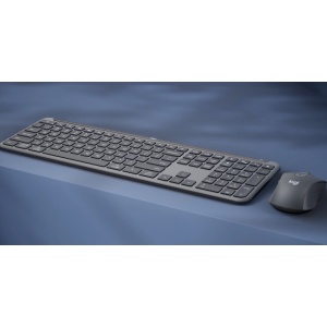Tastatura Logitech MK950 Signature Slim Combo for Business, Wireless, Gri