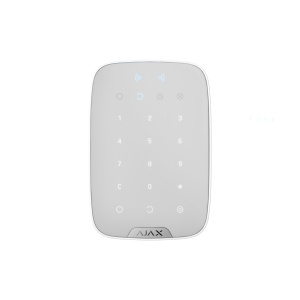 Tastatura Wireless cu cititor de carduri, AJAX Keypad Plus, alb - Img 1