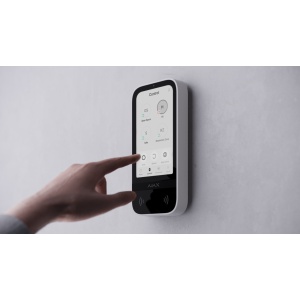 Tastatura Wireless tactila, AJAX KeyPad TouchScreen, alb - Img 7
