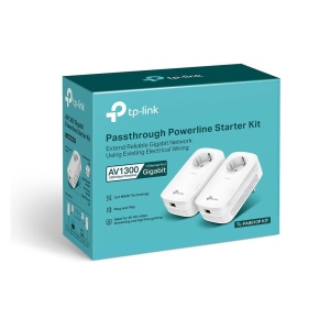 TP-Link AV1200 Gigabit Passthrough Powerline Starter Kit, TL-PA8010PKIT, HomePlug AV2, HomePlug AV, IEEE1901, IEEE802.3, IEEE802.3u,IEEE802.3ab, 1*Gigabit Ethernet Port, Power Socket, Pair Button, PWR,PLC, ETH - Img 3