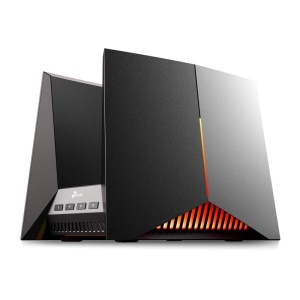 TP-LINK Router wireless TRi-Band Archer GE800, Otel inoxidabil, BE19000, Viteze wireless: • 6 GHz: 11520 Mbps (802.11be), 5 GHz: 5760 Mbps (802.11be), 2.4 GHz: 1376 Mbps (802.11be), 8 x antene interne, , Mod Access Point, Interfata: 1× port WAN/LAN de 10 - Img 1