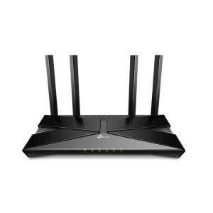 TP-LINK Wireless Router, ARCHER AX23; AX1800, Quad-Core CPU, Dual-Band, 5 GHz: 1201 Mbps (802.11ax), 2.4 GHz: 574 Mbps (802.11ax), Standard and Protocol: WI-FI 6, IEEE 802.11ax/ac/n/a 5 GHz, IEEE 802.11ax/n/b/g 2.4 GHz 4× Fixed Antennas, 1 × 1000/100/10