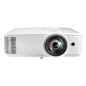 Videoproiector Optoma X309ST, DLP 3D, XGA 1024*768, 3.700 lumeni, 25.000:1, 4:3/ 16:9, dimensiune maxima imagine 247", distanta de proiectie 0.4m - 3.1 m, lampa 6.000 ore/ 15.000 Eco, VGA, HDMI, composite video, audio in/ out, USB-A power 1A, RS232, 26-