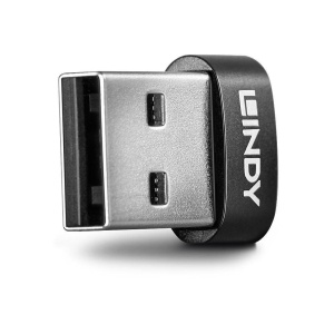 Adaptor Lindy LY-41884, USB 2.0 Type A to Type C, negru - Img 2