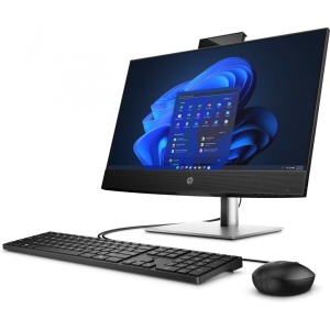 All-in-One HP ProOne 440 G9 23.8 inch Touch IPS cu procesor Intel Core i5-13500T, video integrat Intel UHD Graphics 770, RAM 16GB DDR4, SSD 512GB, Adjustable Stand, HP 125 Black Wired Keyboard, HP 125 Black Wired Mouse, Microsoft Windows 11 Pro 64, 3yw - Img 2