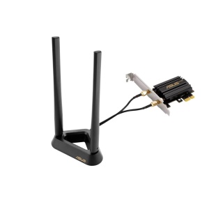 ASUS PCE-AXE59BT Wifi si Bluetooth 5.2 PCIe adapter, WI-FI 6, 2.4GHz / 5GHz / 6GHz, greutate: 78.4G, 2 x Antene externe, PCI-Express x 1. - Img 2