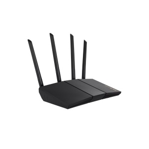 Asus Wireless Router RT-AX57, AX3000 2402 Mbps+ 574 Mbps, Dual-Band-2.4, 5Ghz, WI-FI 6, 4 x antene externe, Procesor: 1.7GHz quad-core, Memorie: 256 Mb RAM, 128Mb Flash, interfata: 1 x WAN, 4 x 10/100/1000, Dimensiuni: 230 x 134 x 56 mm, Greutate: 374g. - Img 2