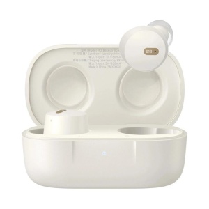 Baseus Bowie E18. Product type: Headset. Connectivity technology: True Wireless Stereo (TWS), Bluetooth. Recommended usage: Calls/Music. Headphone frequency: 20 - 20000 Hz. Wireless range: 10 m. Product colour: White
