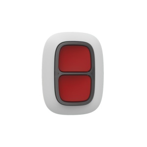 Buton Dublu Panica Wireless, AJAX Double Button, alb