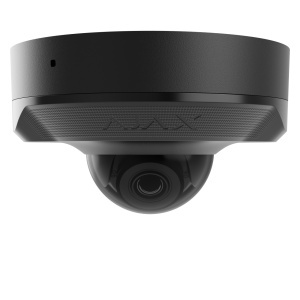 Cameră IP AJAX DomeCam Mini 8MP / 2.8mm, negru