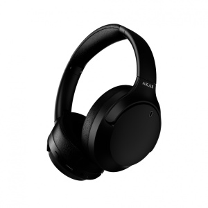Casti Akai BTH-P200ANC wireless, sensibilitate microfon: (-42) ± 3dB, răspuns în frecvență: 20 - 20 kHz, baterie 400mAh, autonomie baterie până la 360h, negru - Img 3