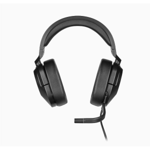 Casti cu microfon Corsair HS55 STEREO, Multi-platform Gaming and Mobile, 20Hz-20KHz, 32ohm, 114db, driver 50mm, negru - Img 2
