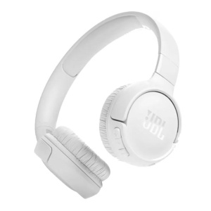 Casti Head-band JBL Tune 520BT, Wireless, Alb