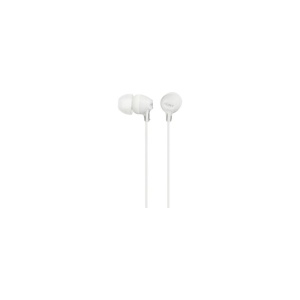 Casti Sony MDR-EX15AP, Frecventa (Hz) 8 - 22.000, cu microfon pentrusmartphone, elemente intraauriculare comode, din silicon, cu fix aresigura, miniconector stereo in forma de L , difuzor 9 mm, albastru