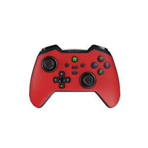 Controller wireless Genesis Mangan 400, tip Analog/Digital, interfata USB, bluetooth, numar butoane 19, lungime cablu 200 cm, acumulator 000 mAh, compatibilitate Android, iOS, MAC, Windows 10,11,7,8, rosu