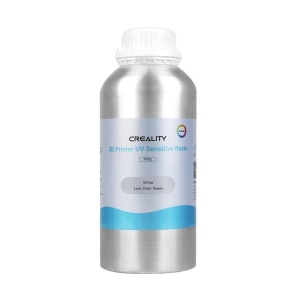 CREALITY Rasina low odor fotosensibila, 500g, culoare Alb, , compatibila cu imprimante 3D cu tehnologie LCD.