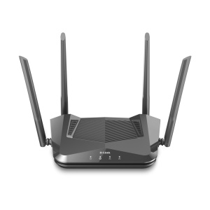 D-LINK AX1500 WI-FI 6 Easymesh gigabit Router DIR-X1530, CPU:900Mhz, RAM: 256Mb, Flash: 128Mb, 4 X antene externe, 2 x 2, MU-MIMO, Standarde wireless: IEEE 802.11ax, IEEE 802.11ac Wave 2, IEEE 802.11a/b/g/n, IEEE 802.11w, Dual Band, Wireless connection