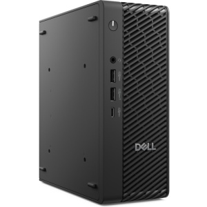 Dell Pro Max Micro FCM2250, 280W A/C Adapter, EPEAT5, 7.4MM Barrel, TCO10, ENERGY STAR Qualified, EPEAT Gold with Climate+, Intel Core Ultra 7 265 (30 MB cache, 20 cores, 20 threads, 1.8 GHz to 5.3 GHz, 65W), NVIDIA(R) RTX(TM) A400, 4 GB GDDR6, 4 mDP to