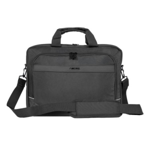 Geanta laptop Natec Kudu, compatibilitate dimensiune laptop 15.6", 2 compartimente, material Polyester 1680D, negru