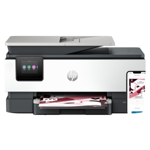 HP OfficeJet Pro 8122e All-in-One Prntr. Print technology: Thermal inkjet, Printing: Colour printing, Maximum resolution: 4800 x 1200 DPI, Print speed (colour, normal quality, A4/US Letter): 10 ppm. Copying: Colour copying, Maximum copy resolution: 600 x